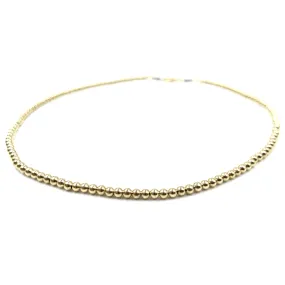 3mm 14k Gold Filled Waterproof Necklace