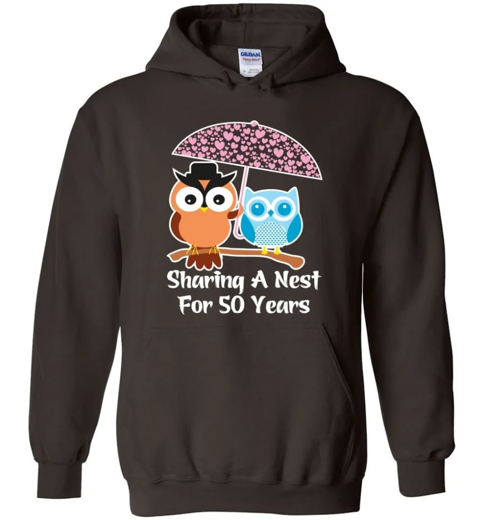 50 Years Wedding Anniversary Gifts Valentine's Day Hoodie