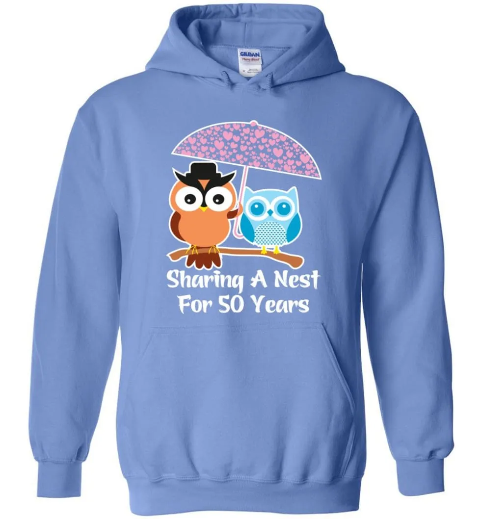 50 Years Wedding Anniversary Gifts Valentine's Day Hoodie