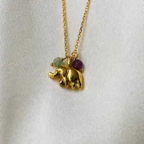 Aldéa - Elephant Pendant Necklace