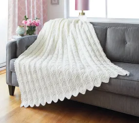 Aran Feathers Throw