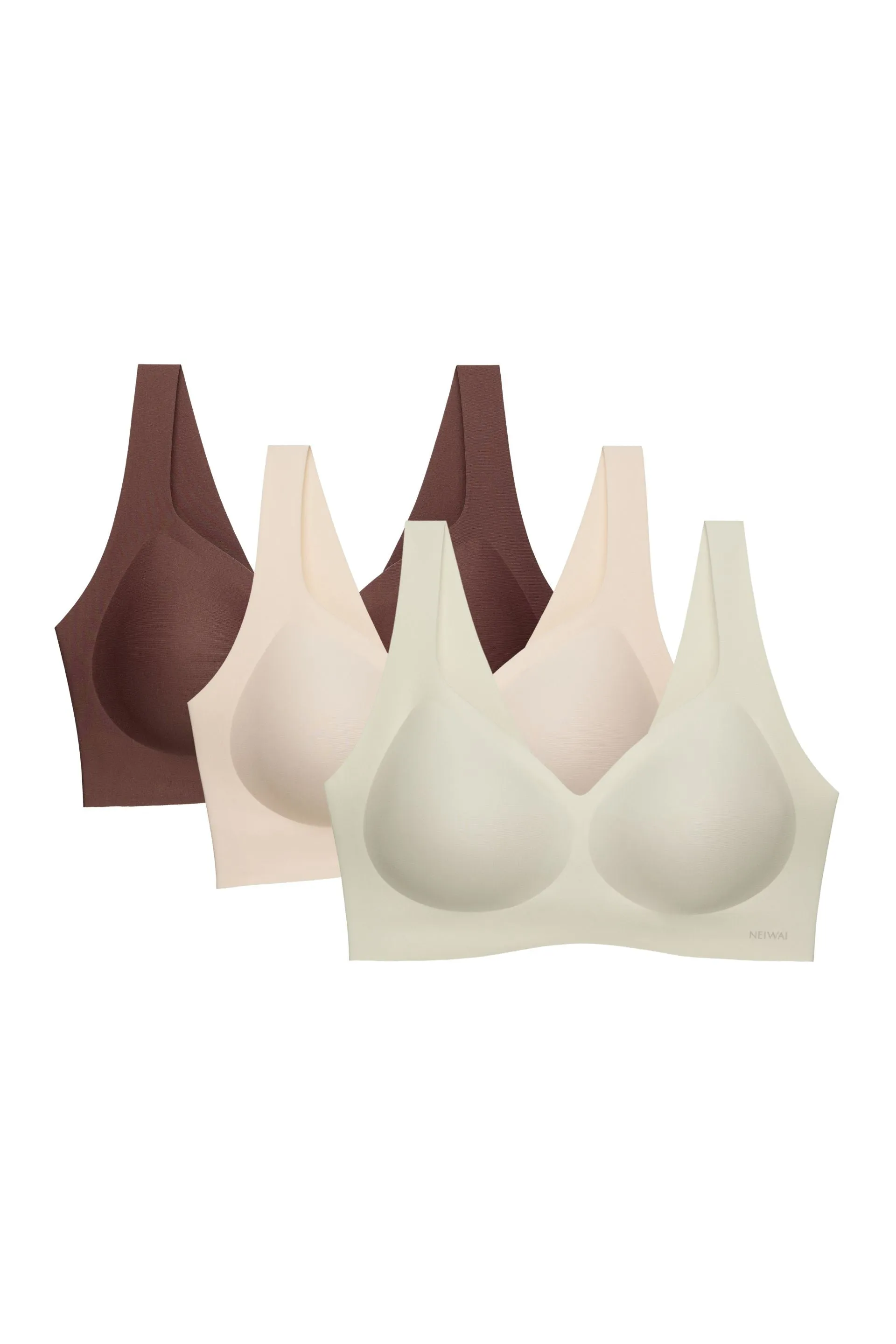 Barely Zero Plunge Bra Trio