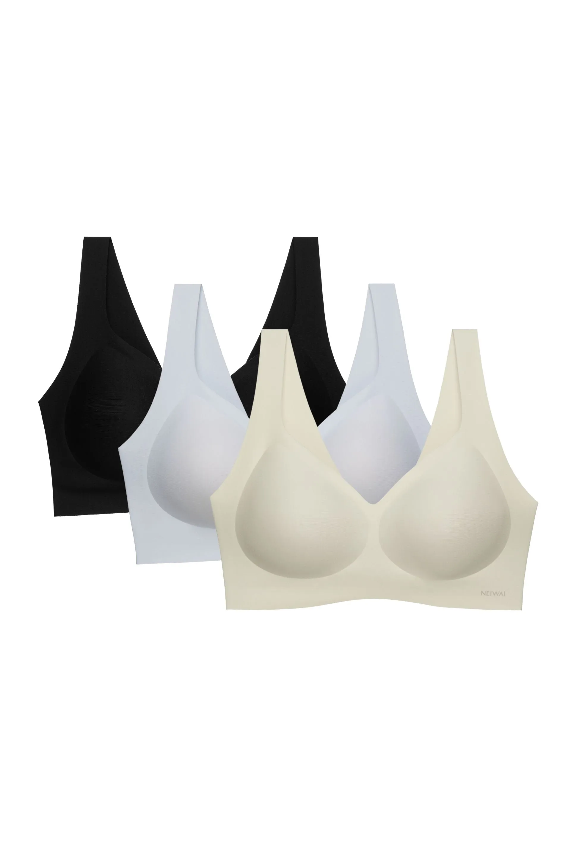 Barely Zero Plunge Bra Trio