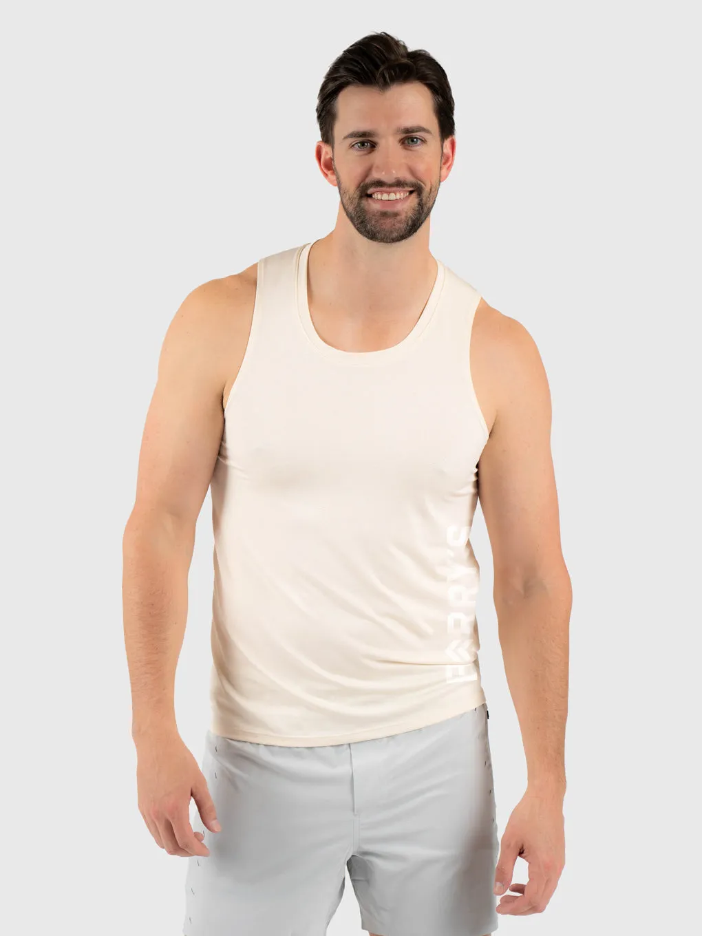 BARRY'S VINTAGE WHITE JOEY TANK