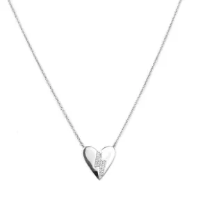 Blake Bolt Necklace in Silver