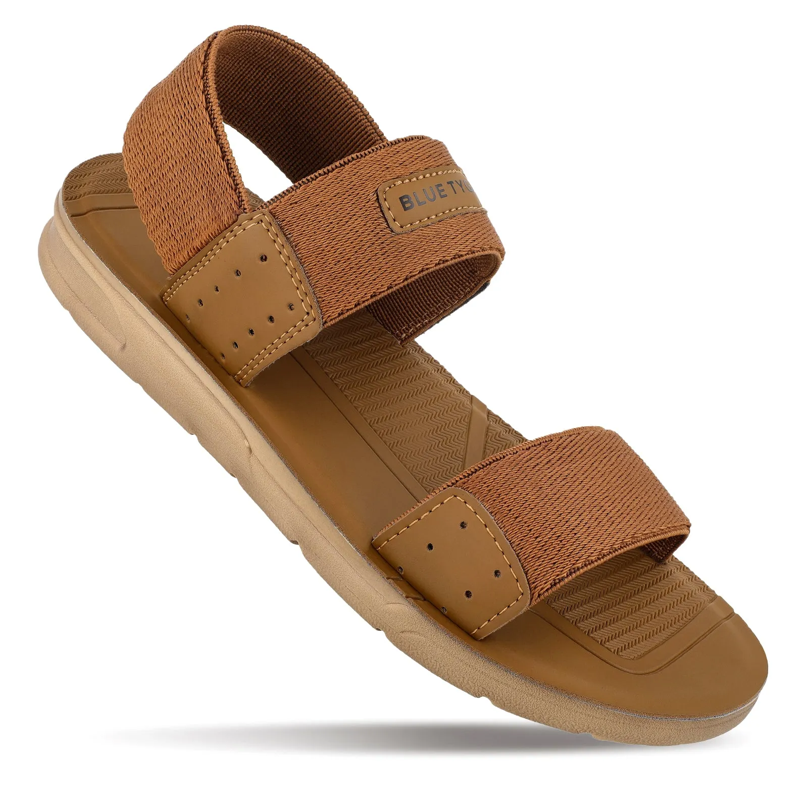 Blue Tyga Sandals For Men  - BT1709 Tan