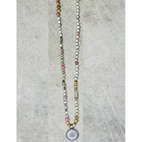 Buddha 10 Necklace in Soft Mix