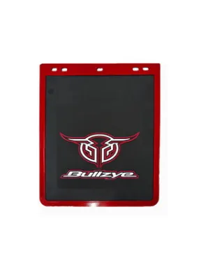 Bullzye Logo Mudflap Size C - Red