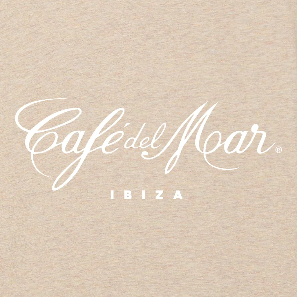 Café del Mar Ibiza White Logo Women's Iconic Fitted T-Shirt