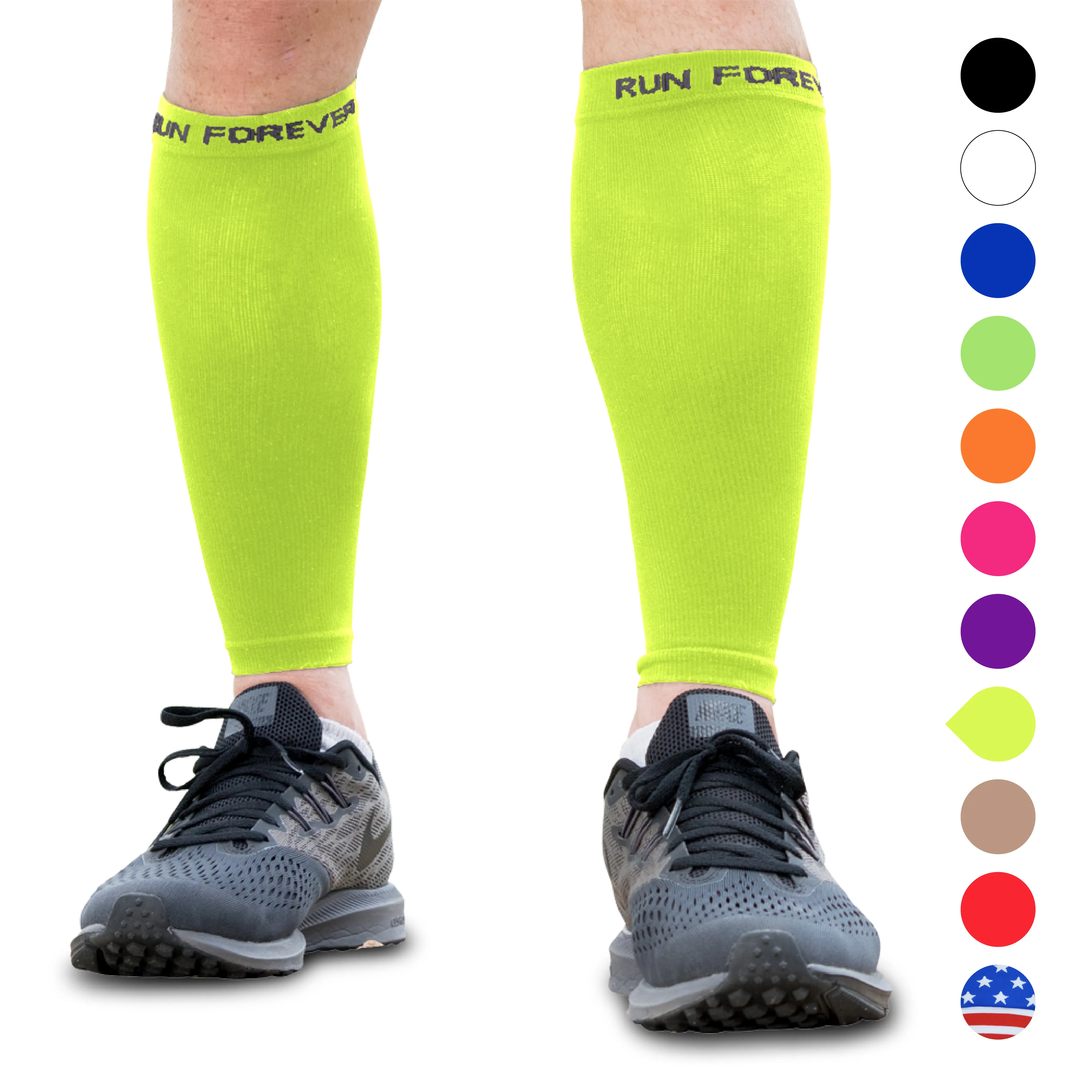 Calf Compression Sleeves (Pair) - 20-30mmHg