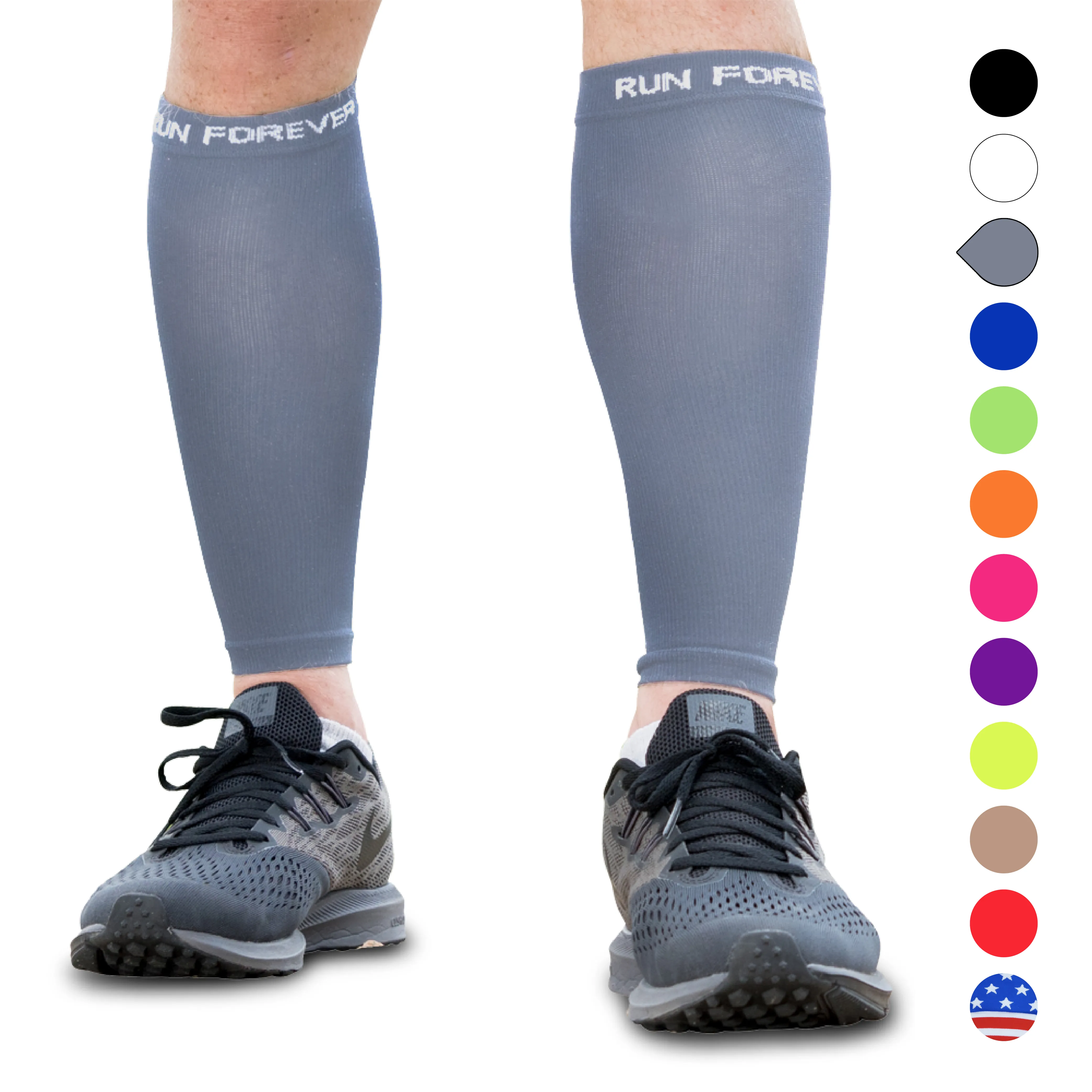 Calf Compression Sleeves (Pair) - 20-30mmHg