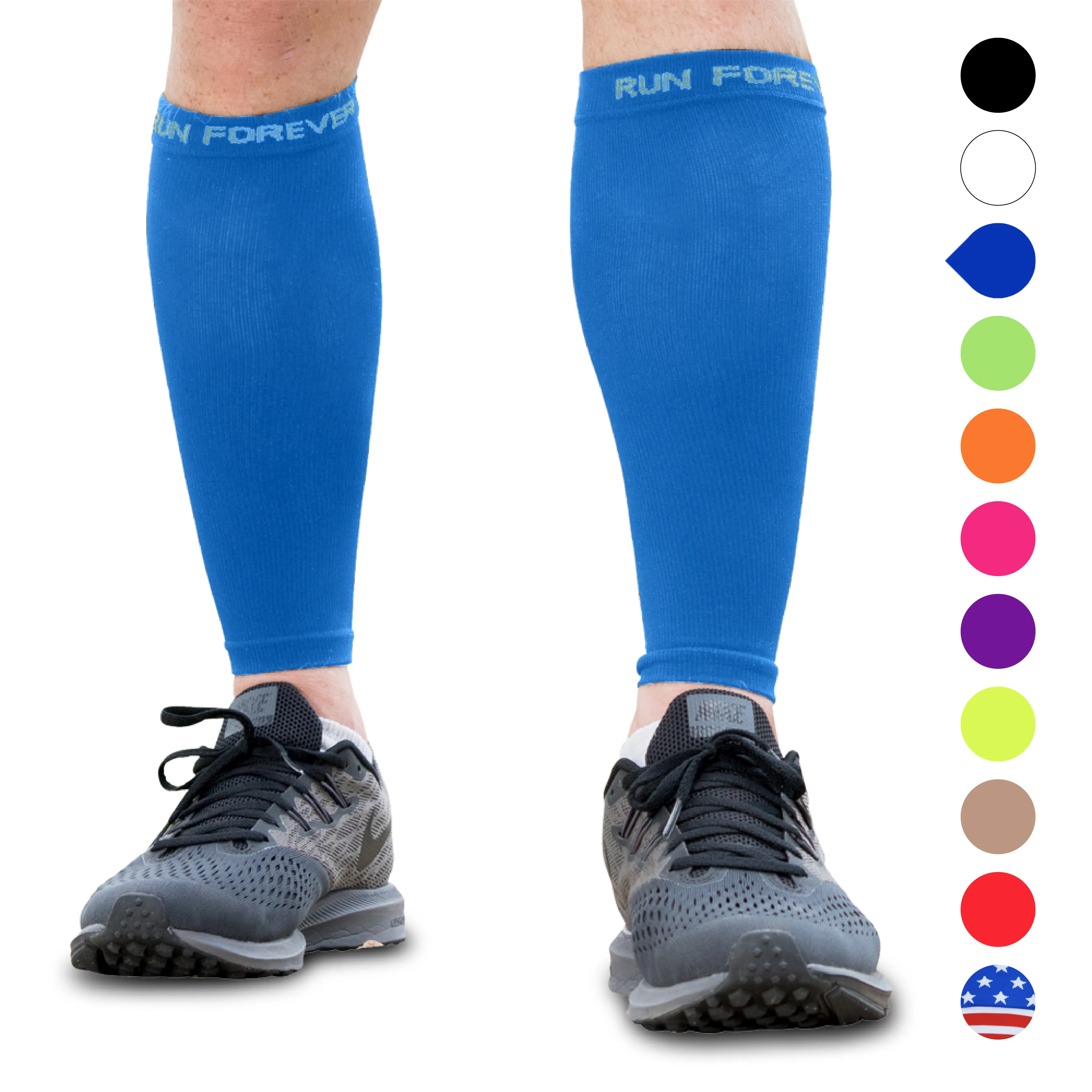 Calf Compression Sleeves (Pair) - 20-30mmHg