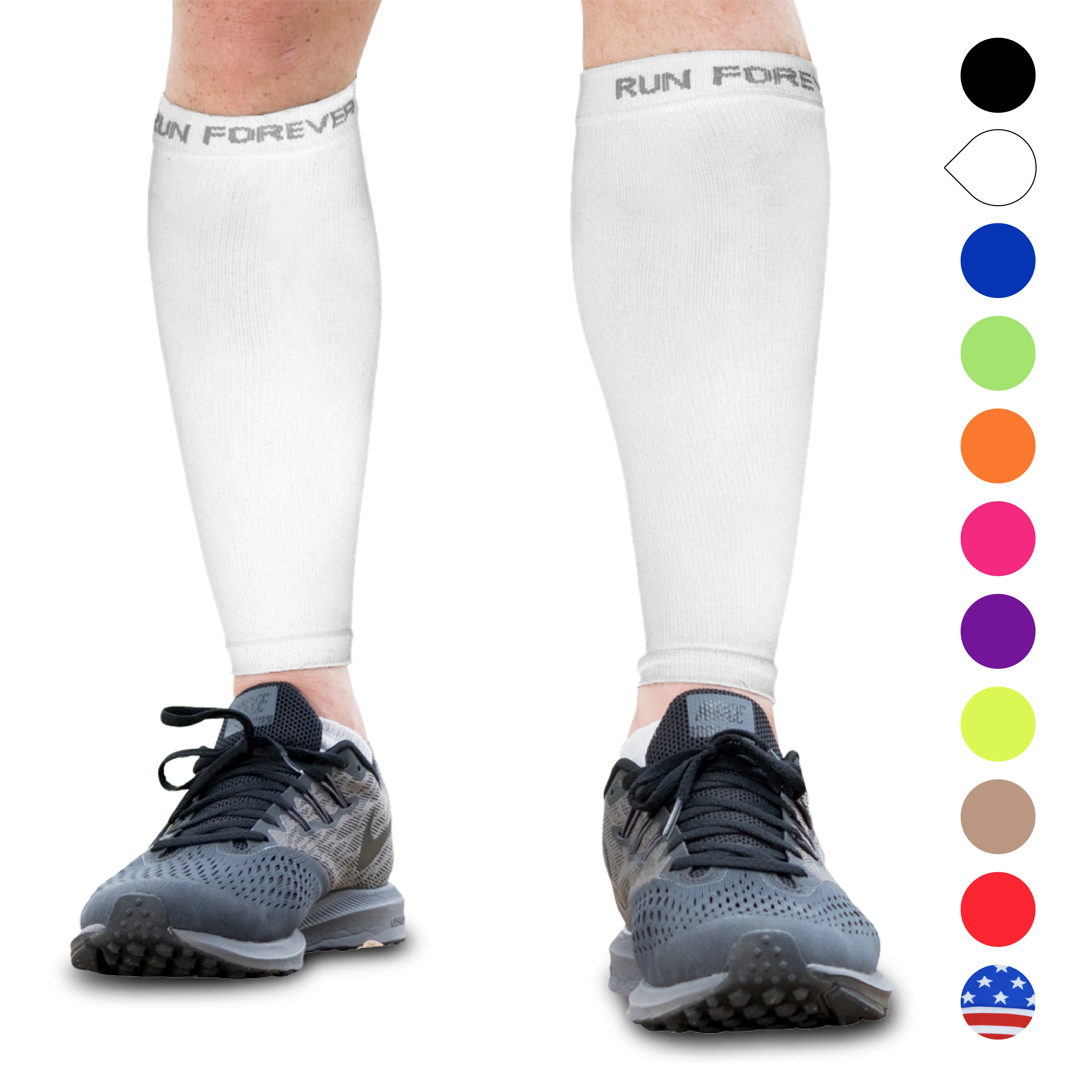 Calf Compression Sleeves (Pair) - 20-30mmHg