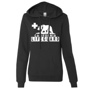 California Lifeguard Ladies Fitted Hoodie