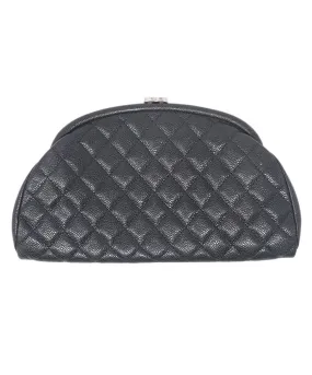 Chanel Black Caviar Leather Handbag