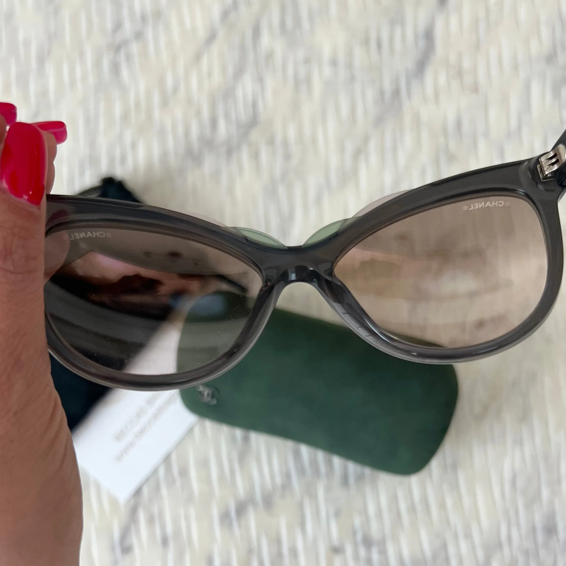 Chanel Cat Eye Sunglasses