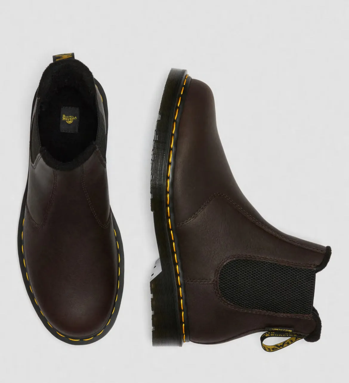 Dr.Martens 2976 Warmwair Valor WP Chelsea Boots Darkbrown 27821201