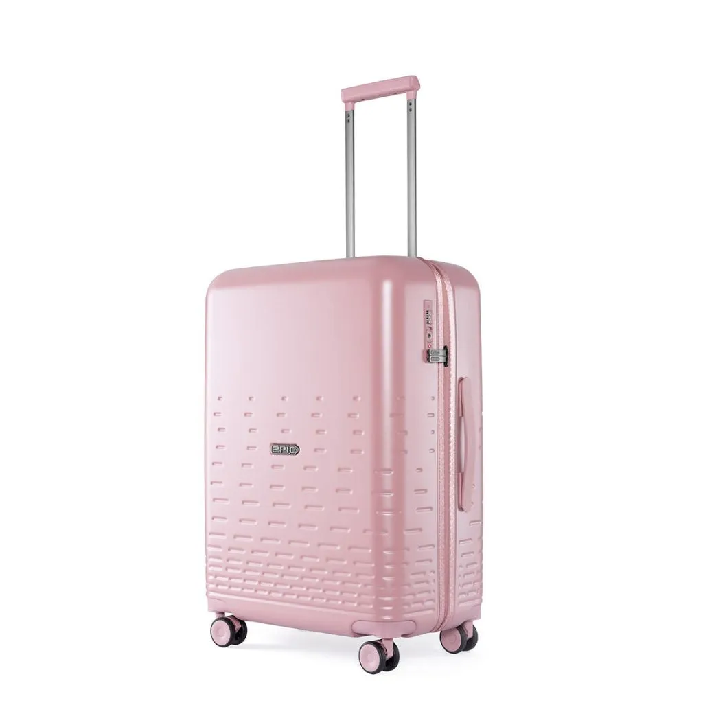 Epic Spin 65cm Medium Lightweight Suitcase - Pink