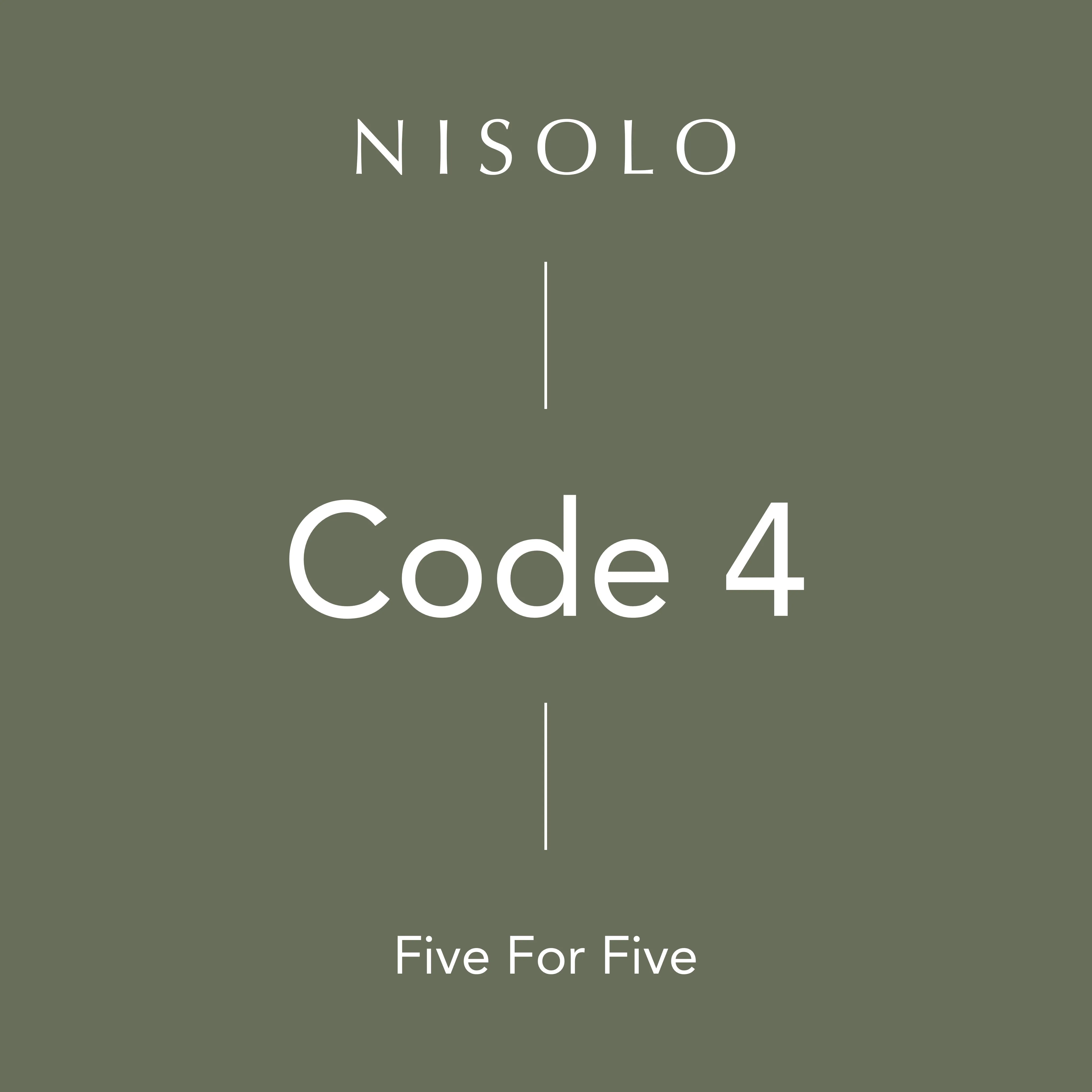 FIVE for FIVE Club: Code 4