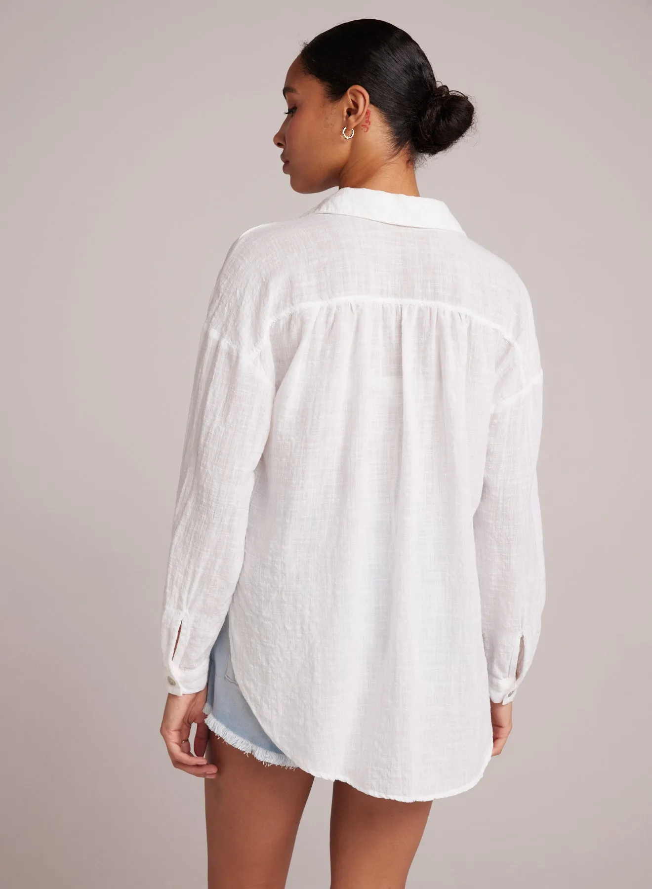 Flowy Shirt - White