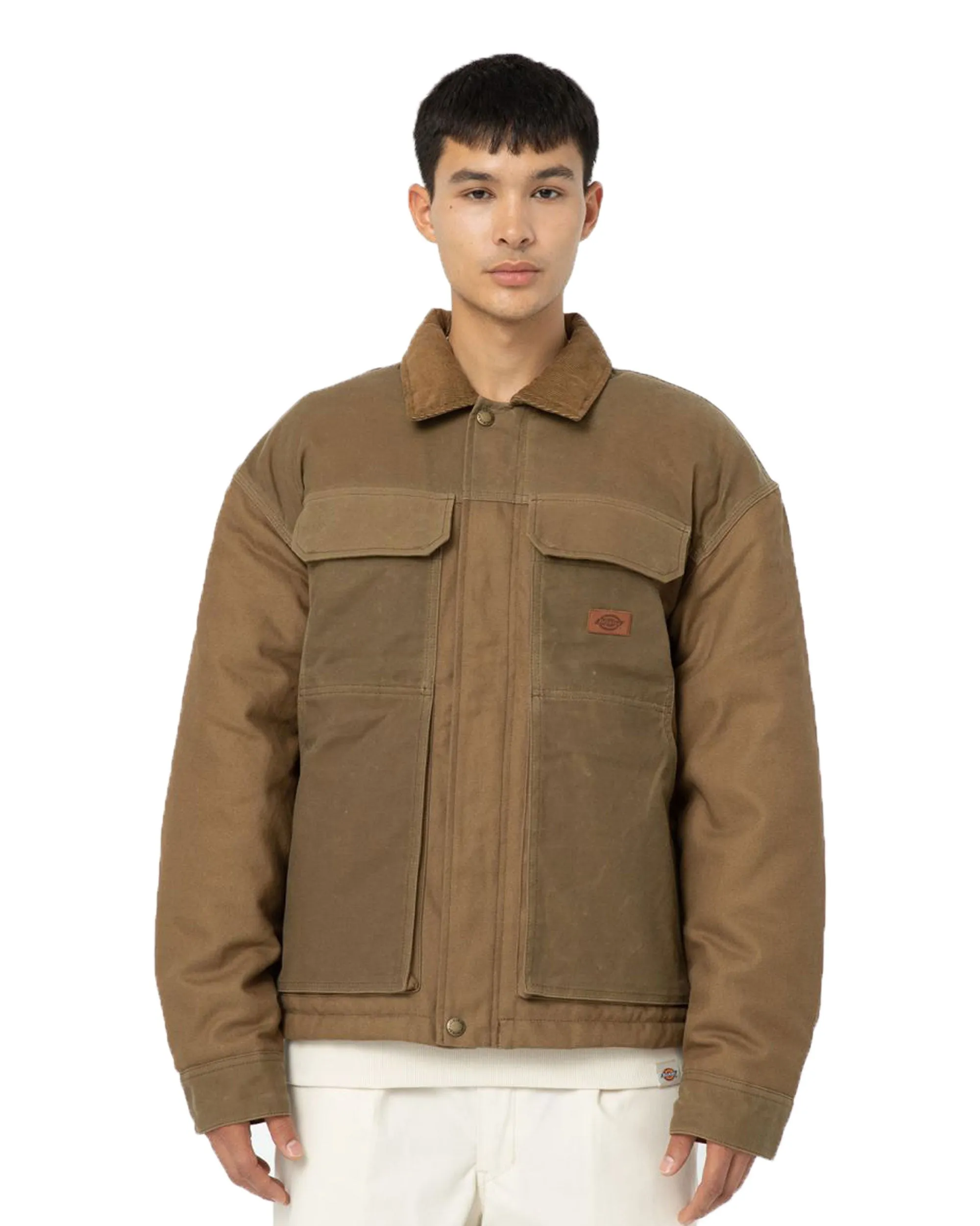 Giacca Dickies Lucas Waxed Pocket Front Jacket Acorn