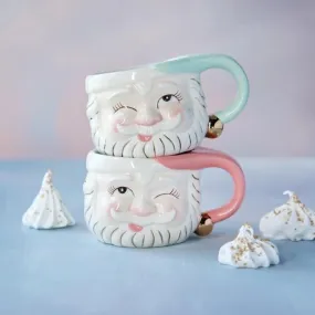 Glitterville Santa Mug - Various Colors