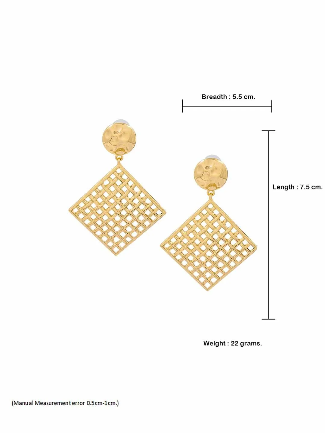 Gold Melinda Earring