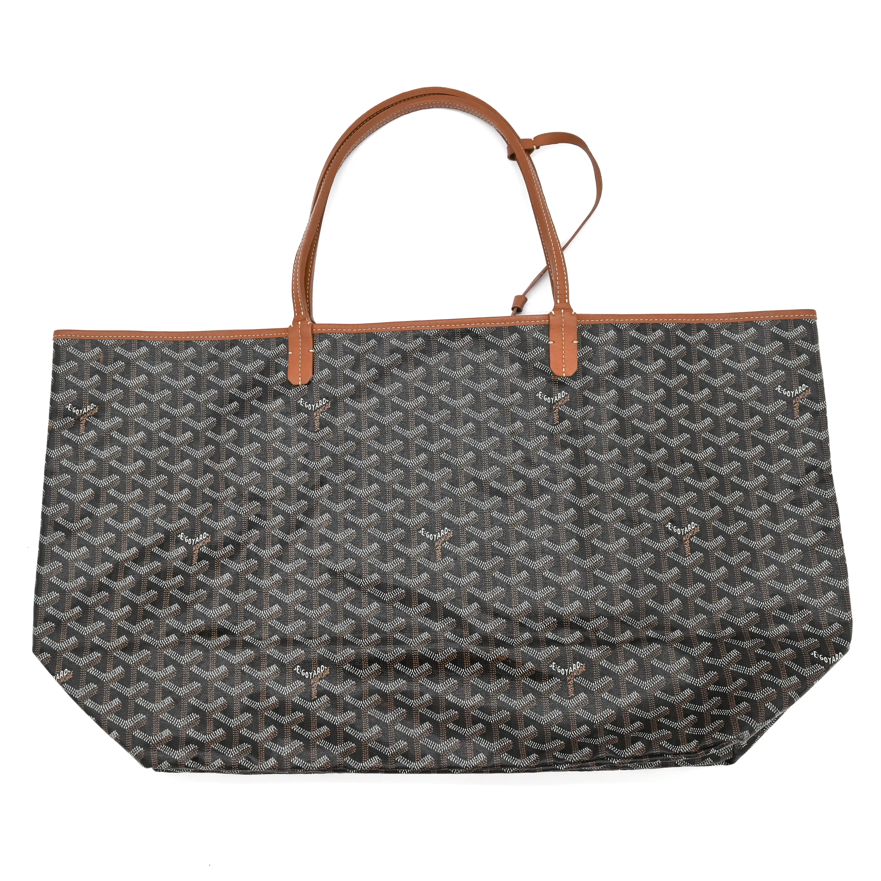 Goyard Saint Louis GM Tote in Black Brown