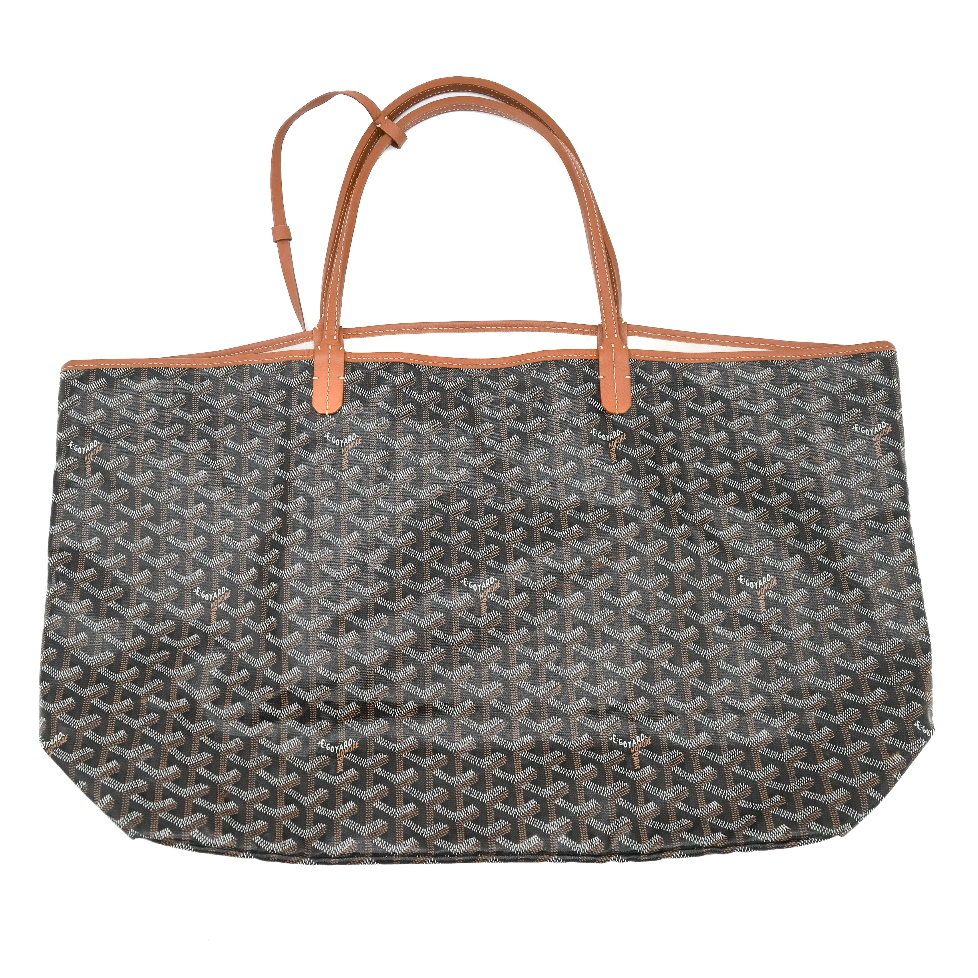 Goyard Saint Louis GM Tote in Black Brown