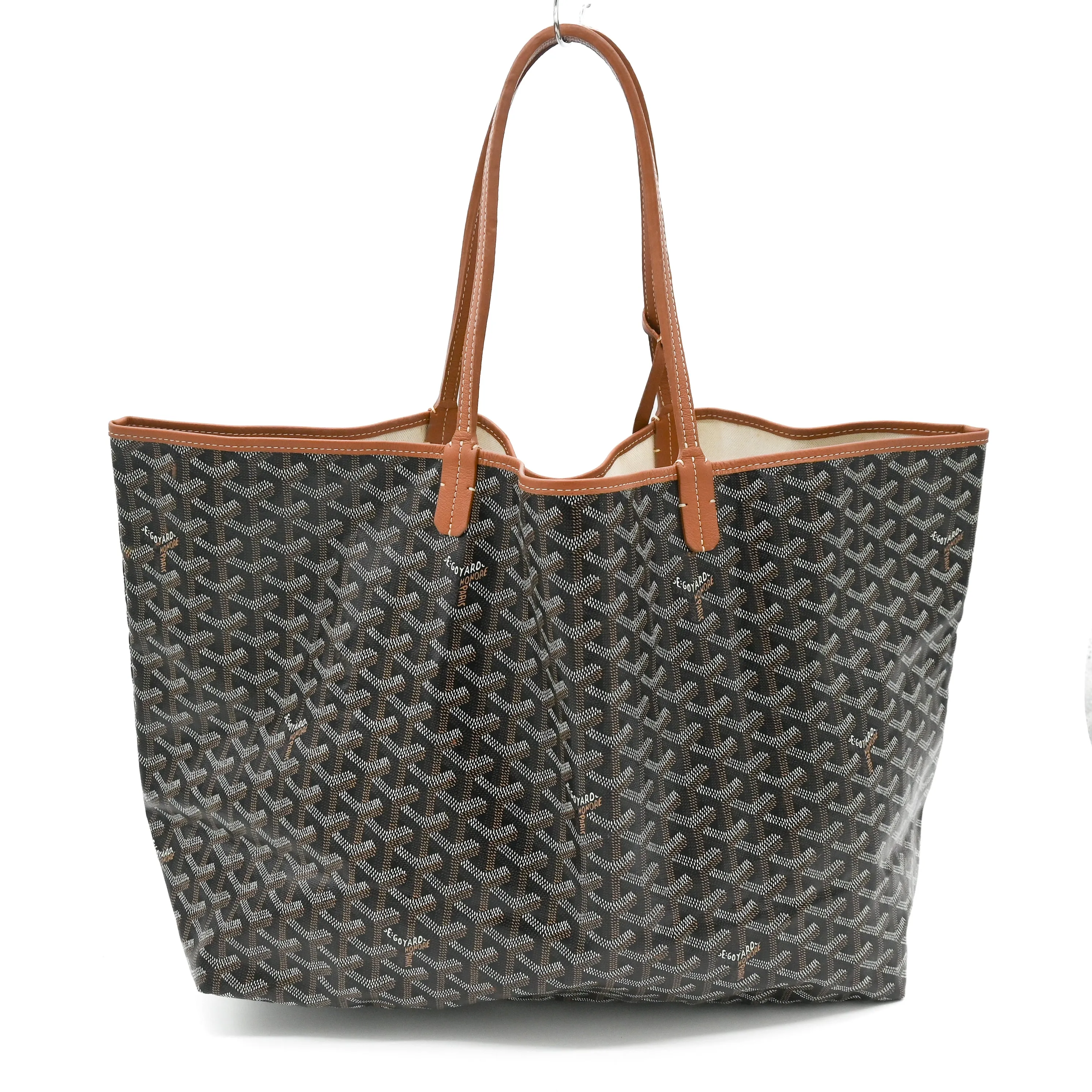 Goyard Saint Louis GM Tote in Black Brown