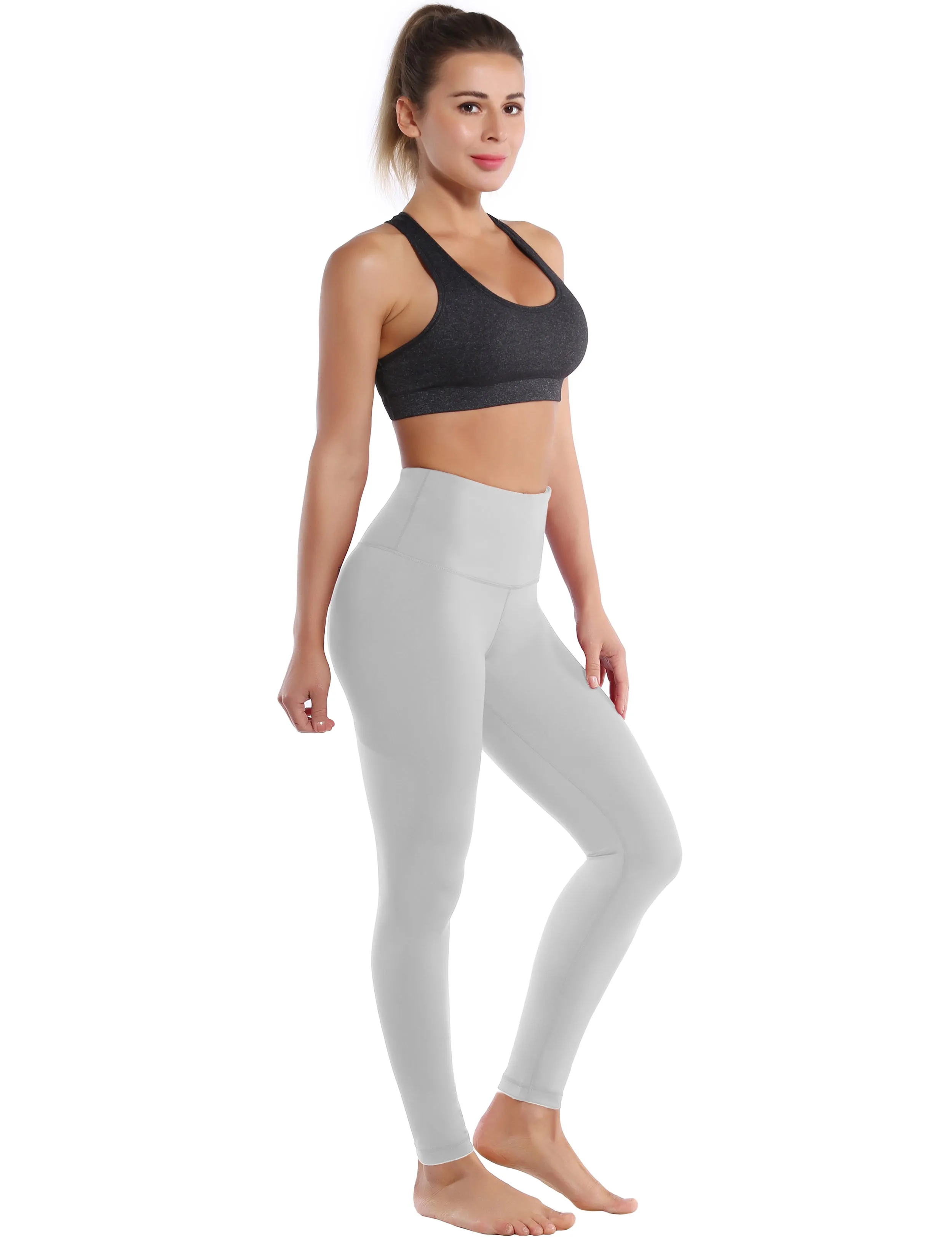 High Waist Yoga Pants lightgray