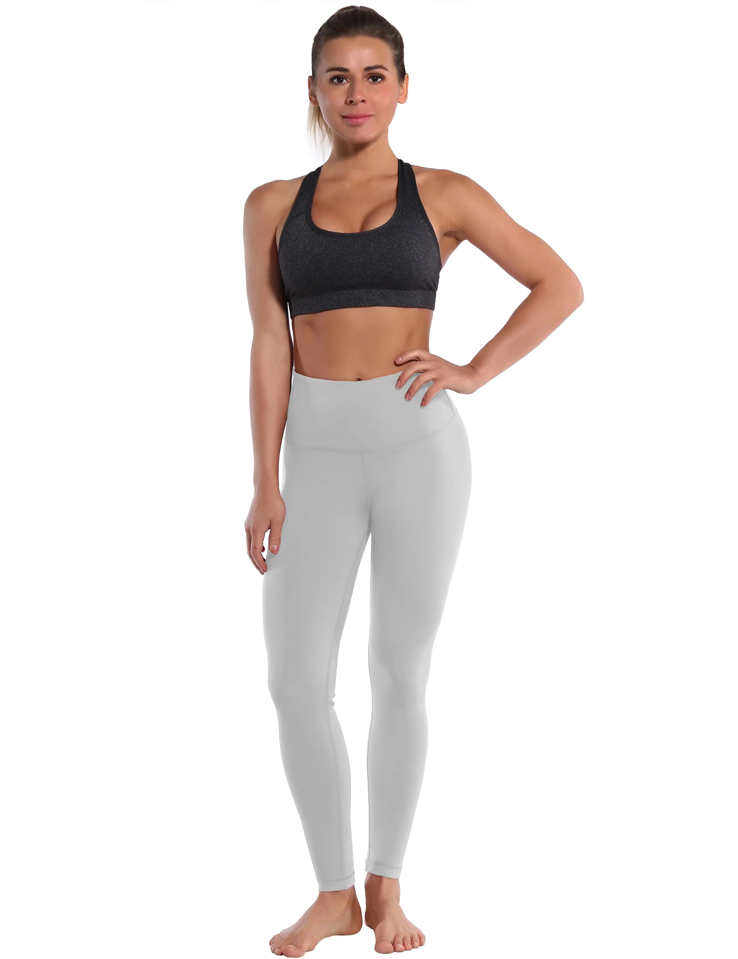 High Waist Yoga Pants lightgray