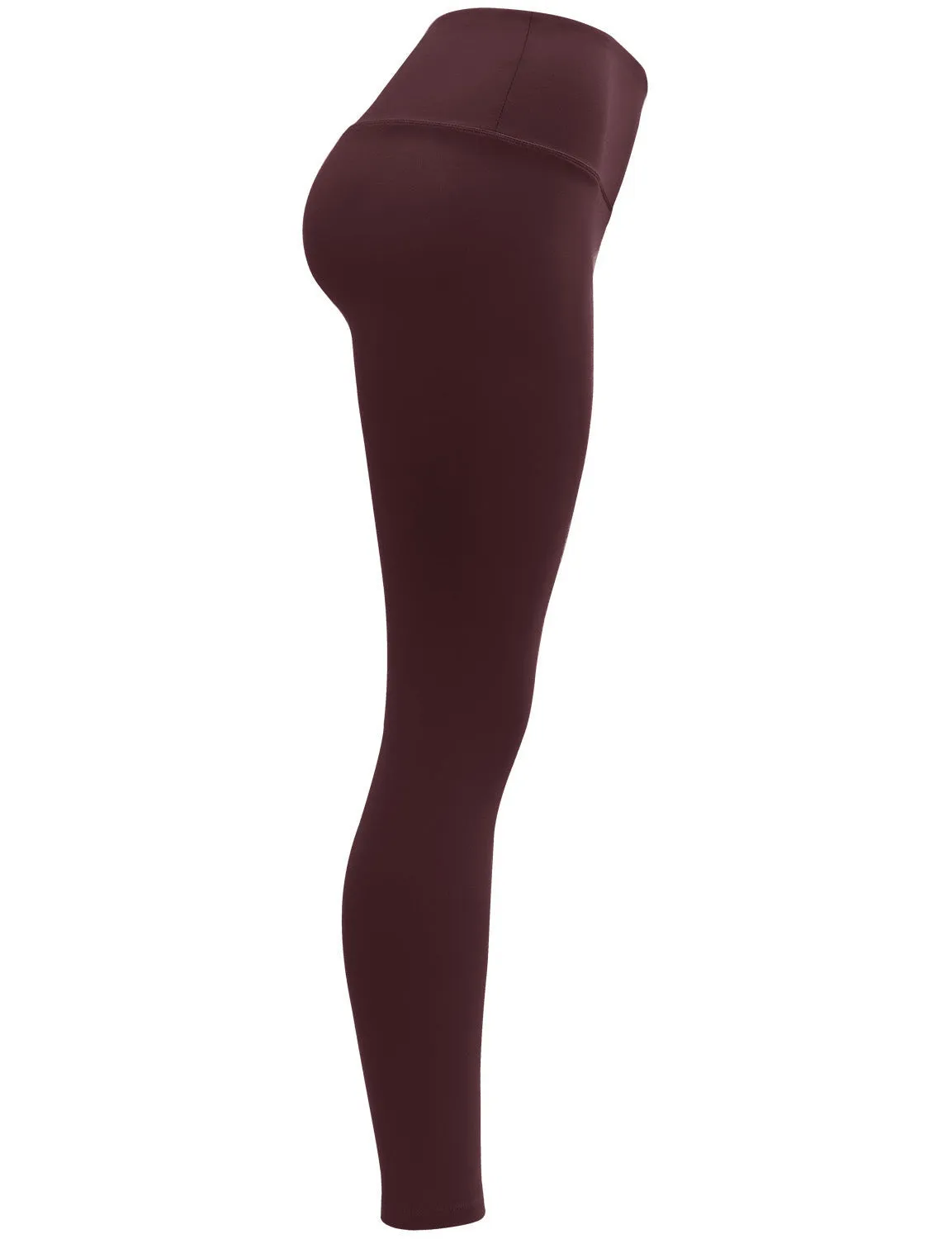 High Waist yogastudio Pants mahoganymaroon_yogastudio