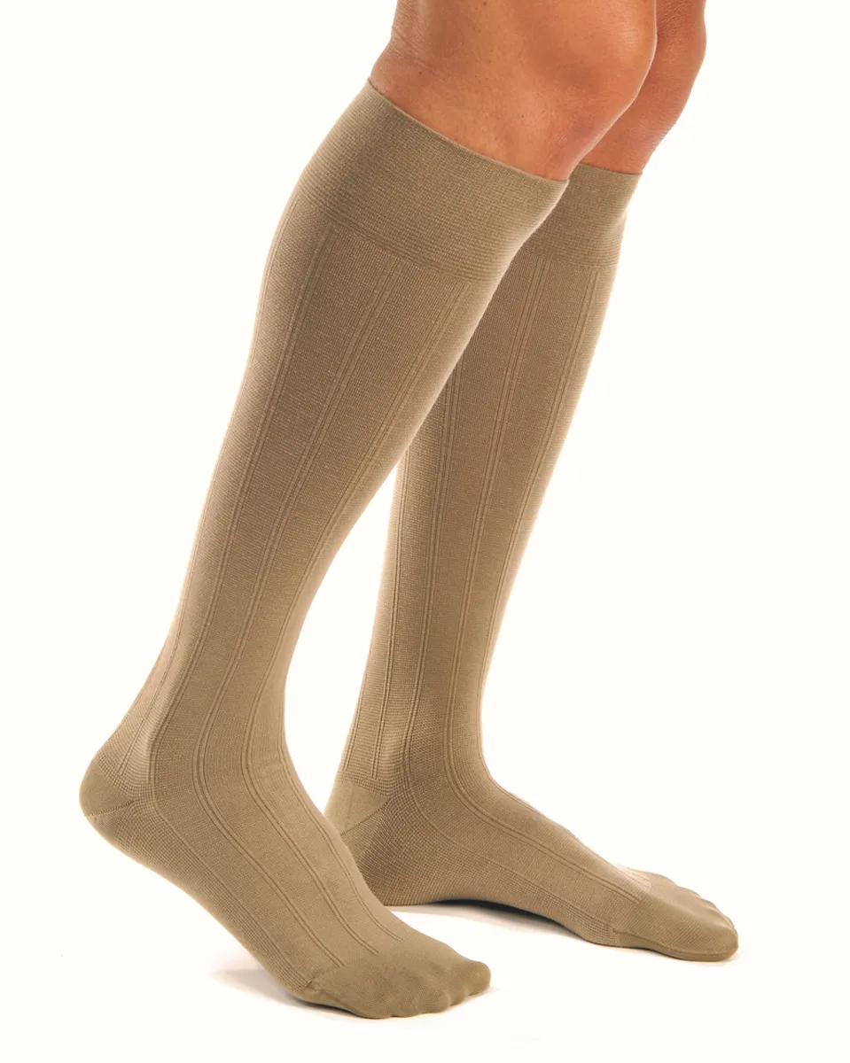 Jobst for Men Moderate Casual Knee High Support Socks 15-20 mmHg