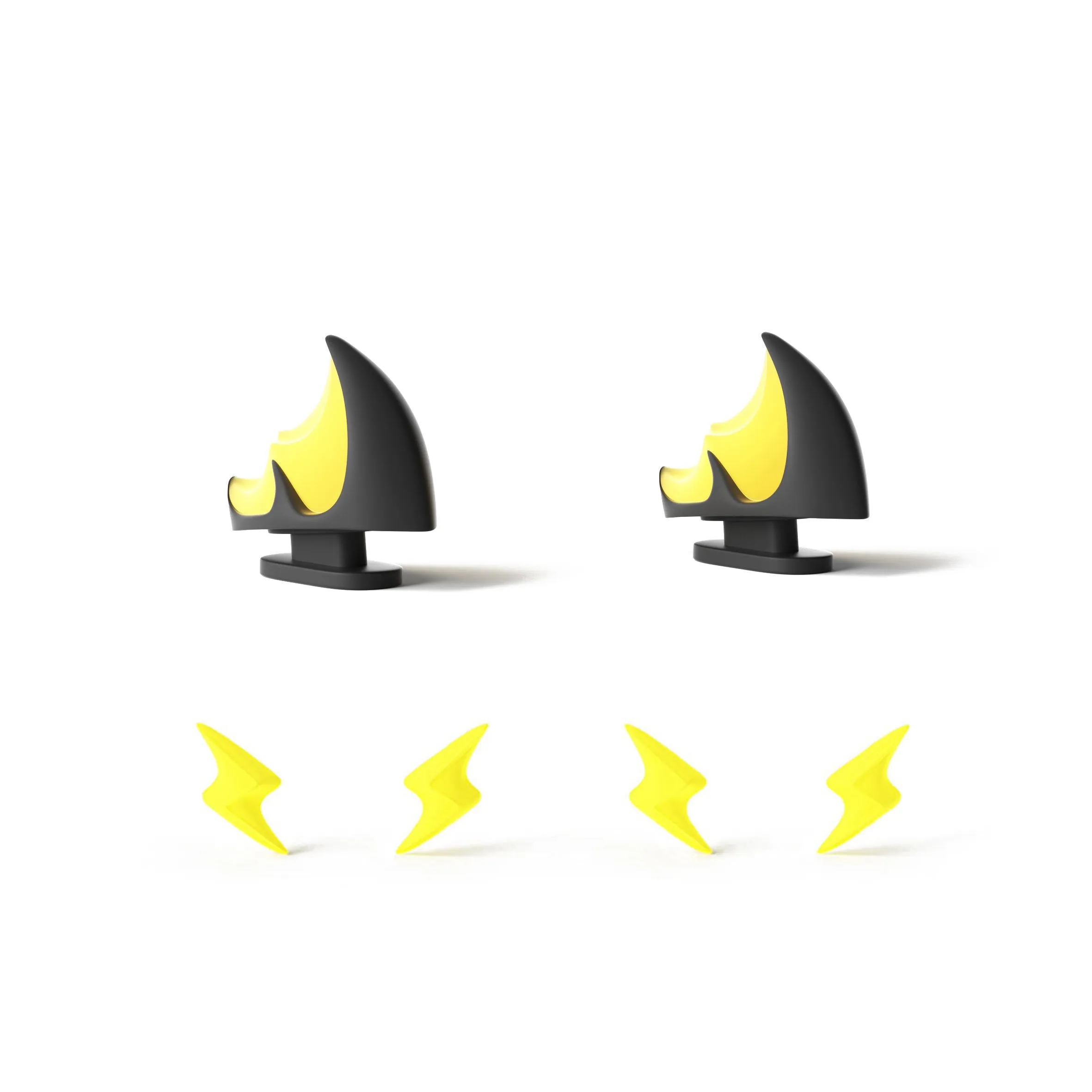 Koi Dragon Fins and Lightning Eyes for Sharkicks Pro