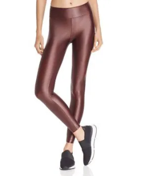 Koral High Waist Lustrous Legging Bordeaux