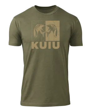 KUIU Contrast Topo T-Shirt | Military Green