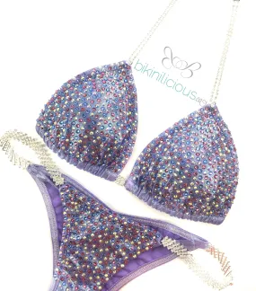 Light Lavender Competition Bikini