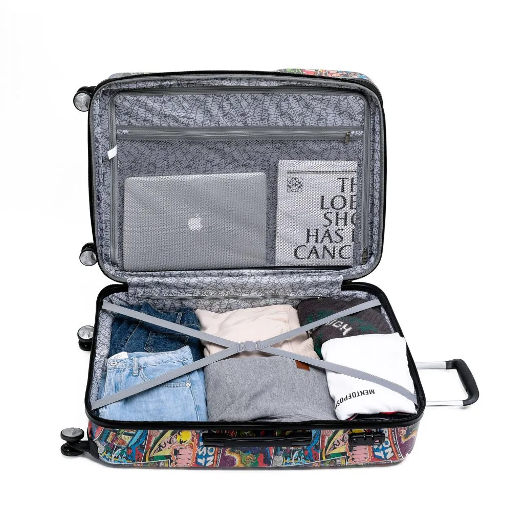 Marval Comic Medium Hardsided Suitcase