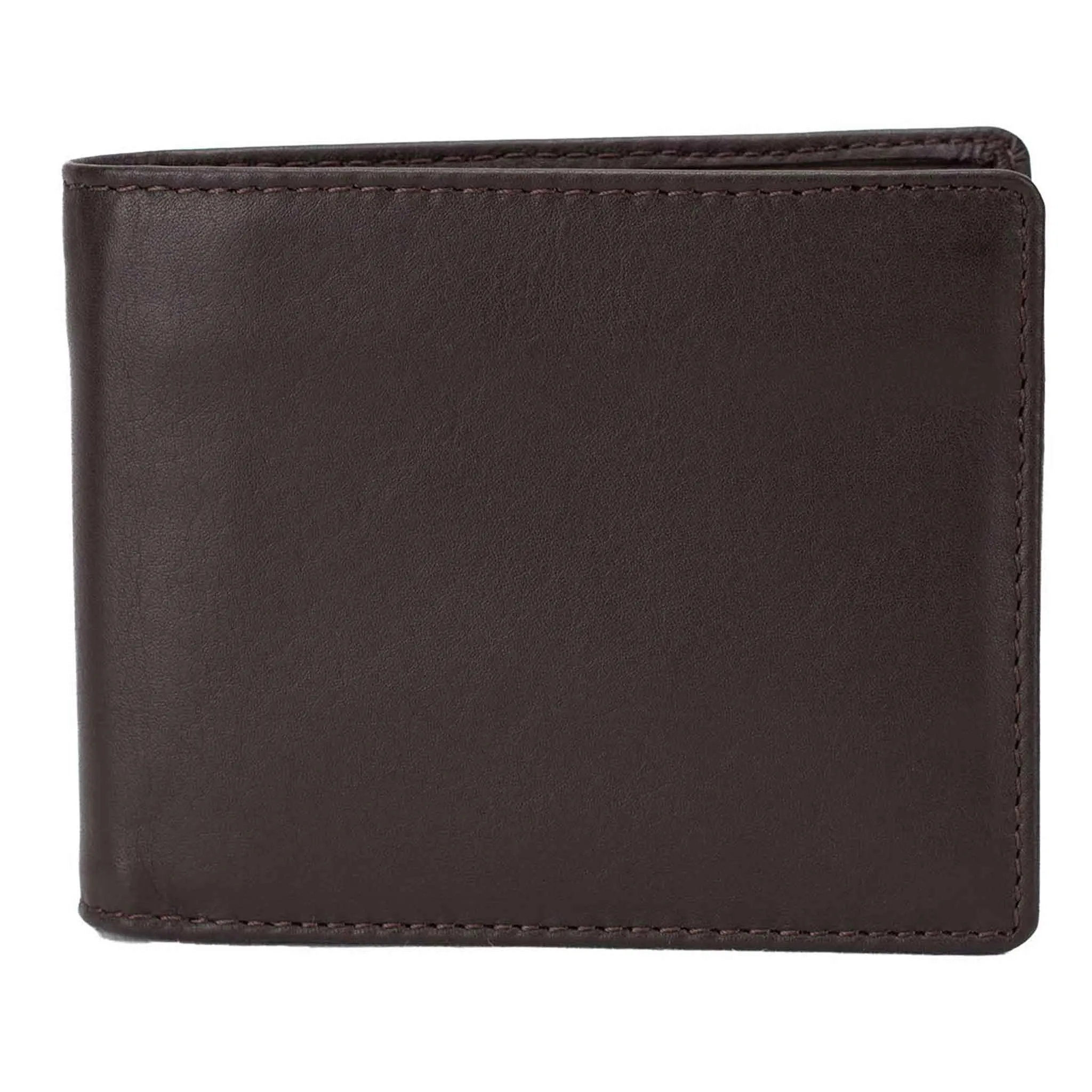 Men's Leather Wallet Lugano Black or Brown