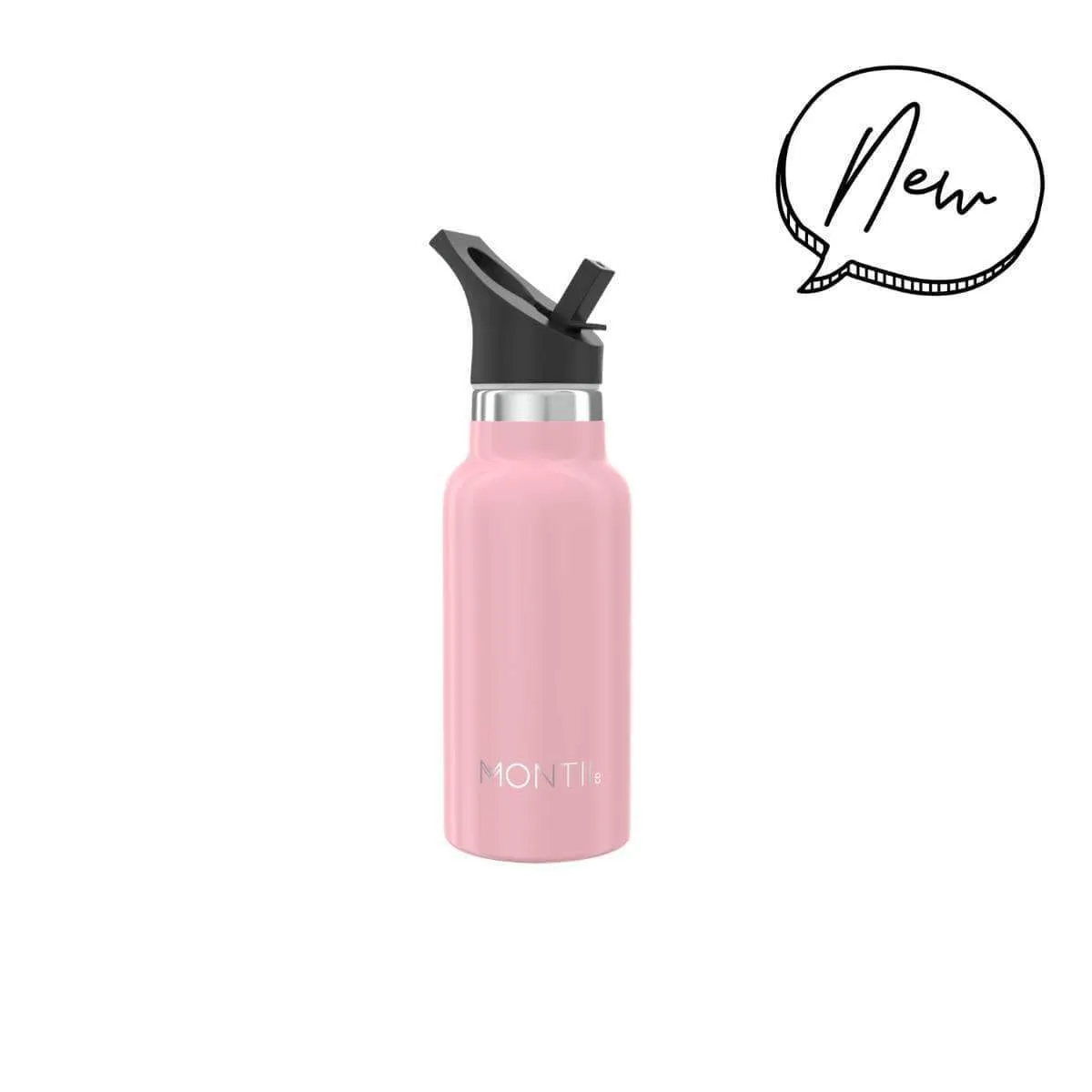 MontiiCo | Mini Drink Bottle - Dusty Pink