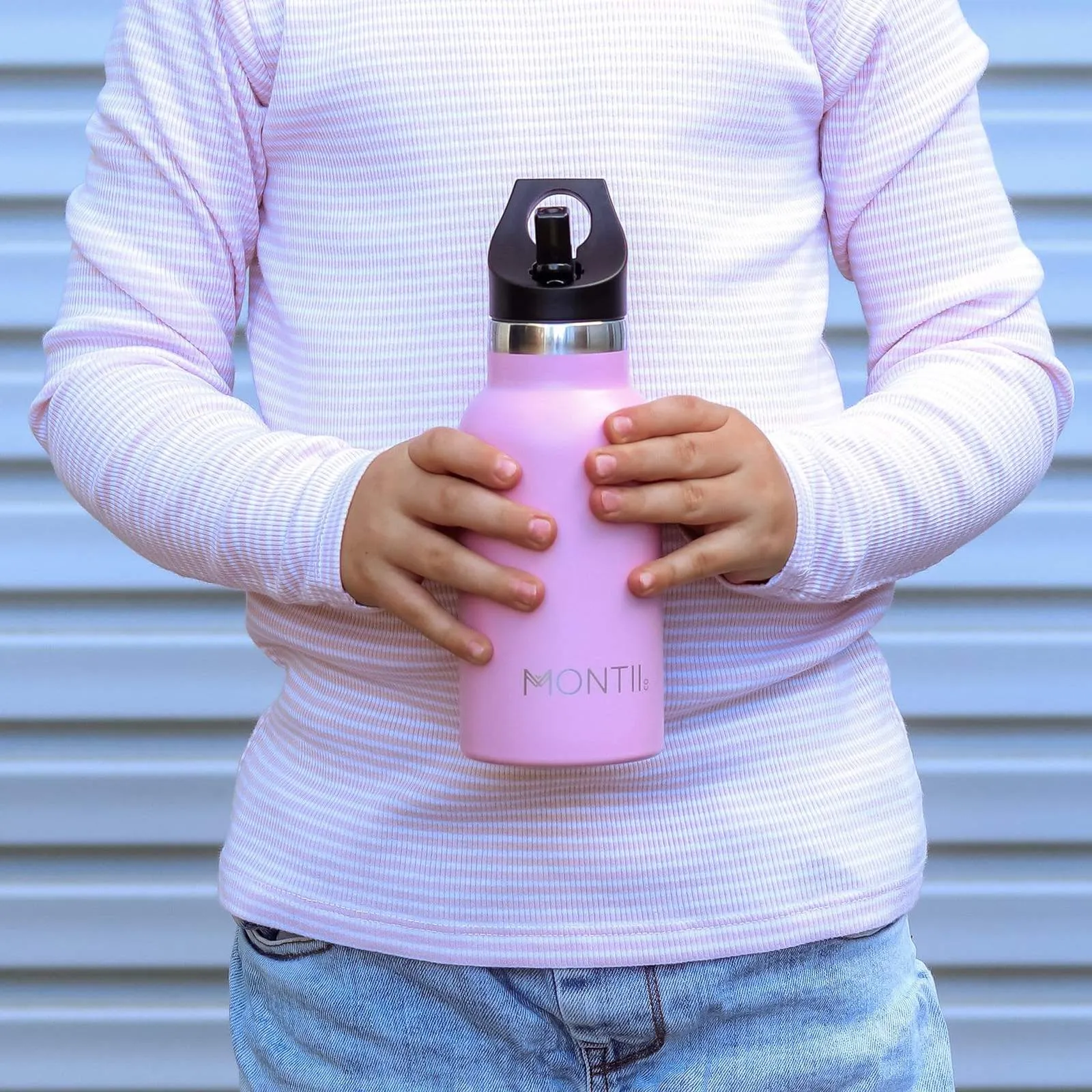 MontiiCo | Mini Drink Bottle - Dusty Pink