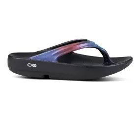 OOFOS Women's OOlala Luxe Midnight Spectre