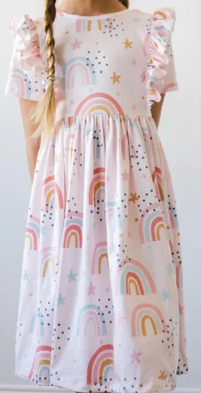 Over The Rainbow Twirl Dress