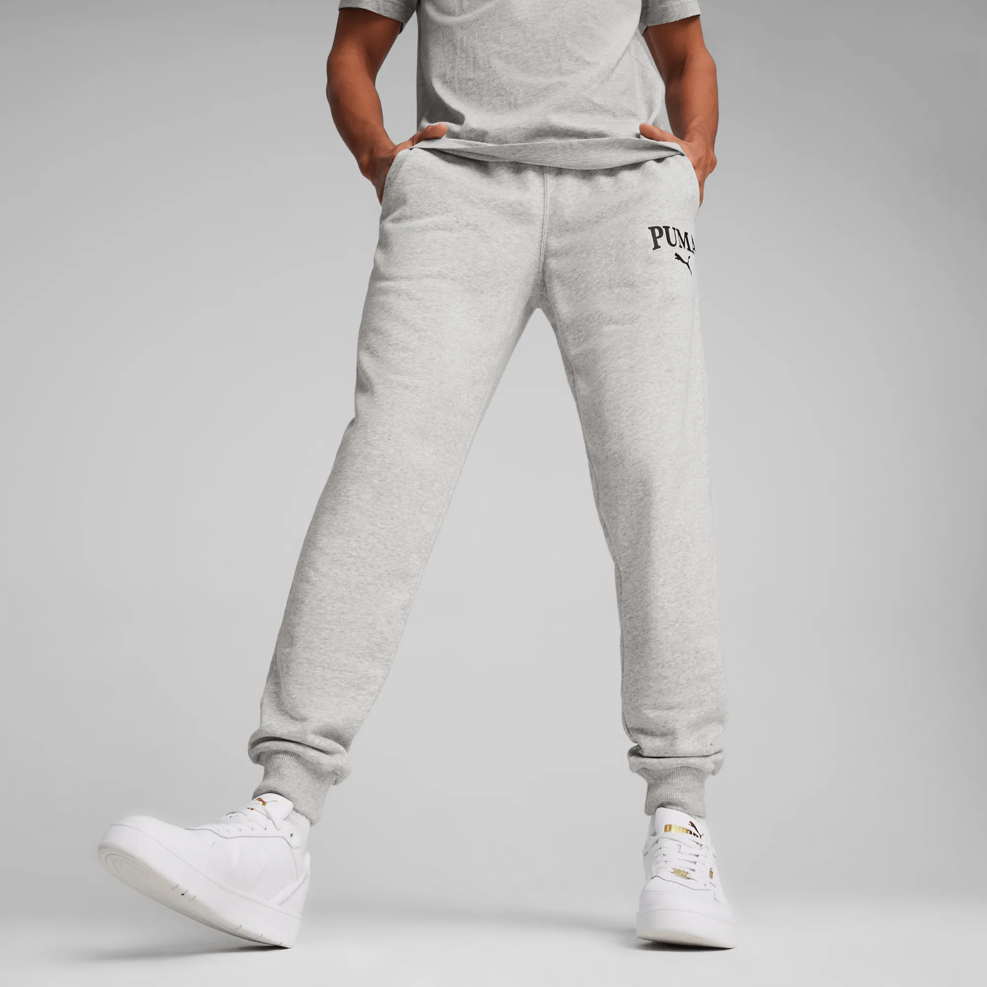 PUMA SQUAD Sweatpants TR cl Light Gray H