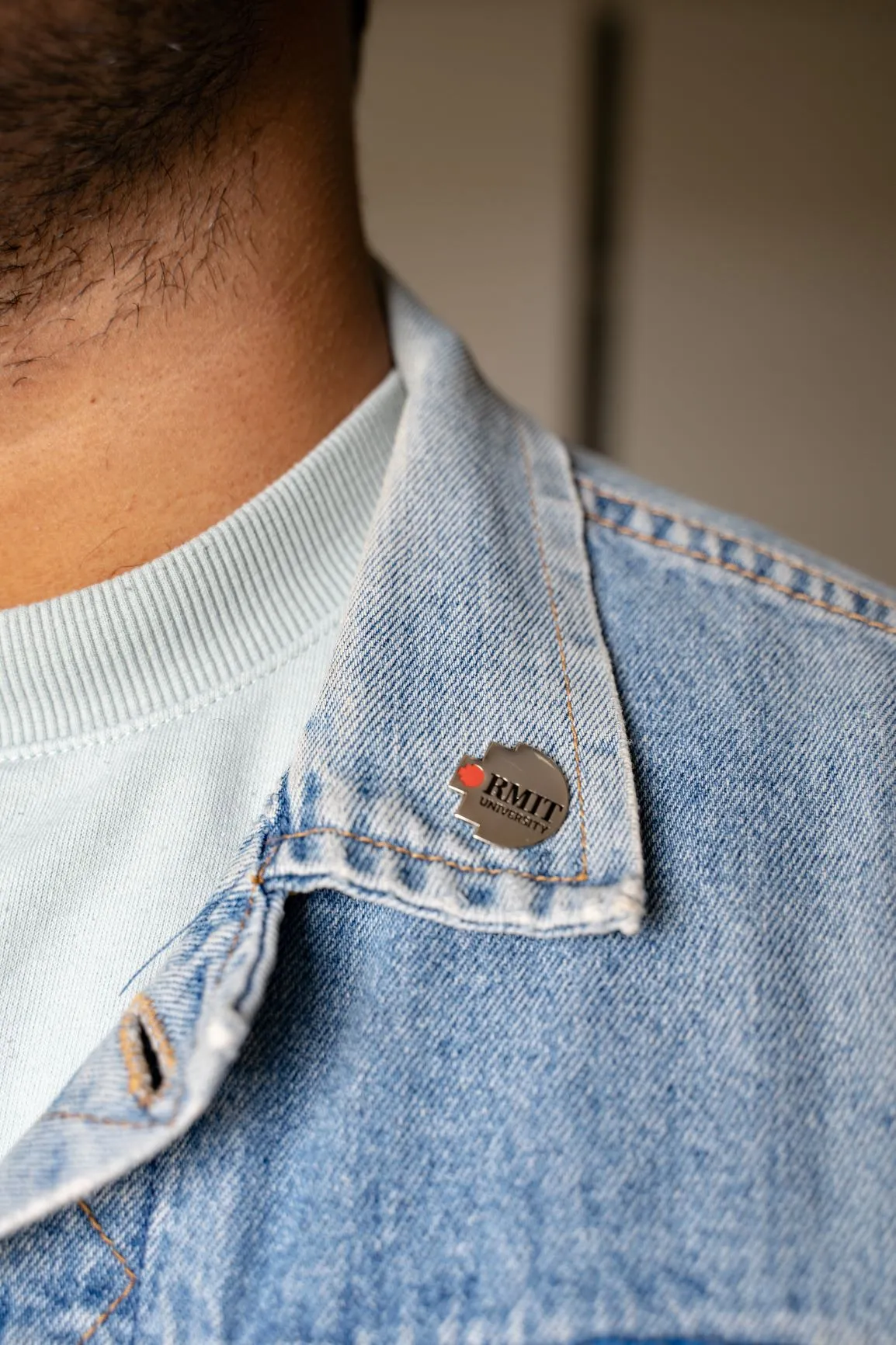 RMIT Pixel Lapel Pin