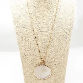 Round Shell Pendant