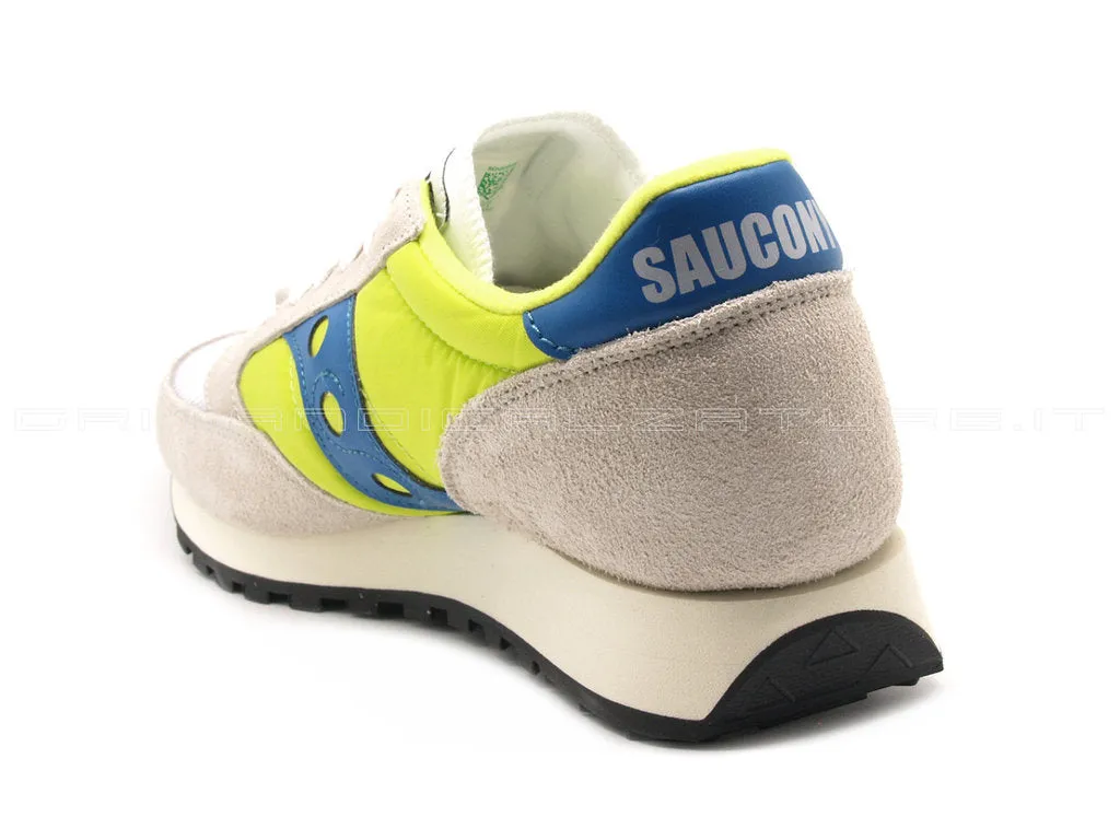 Saucony uomo Vintage Bianco/Giallo fluo