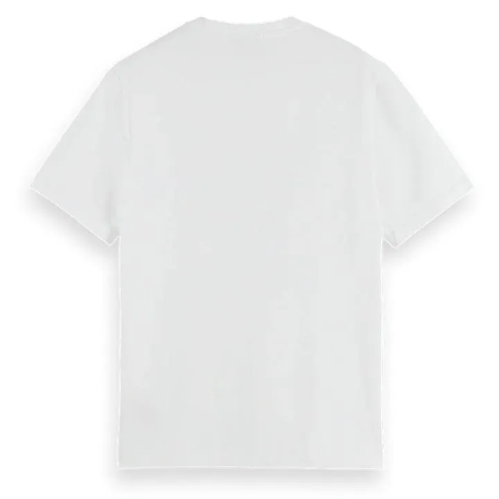 Scotch & Soda Day To Night Aw Tee (White) 173020