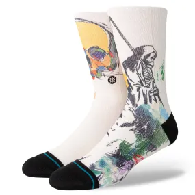 Stance "Sickle" Socks (Vintage White)